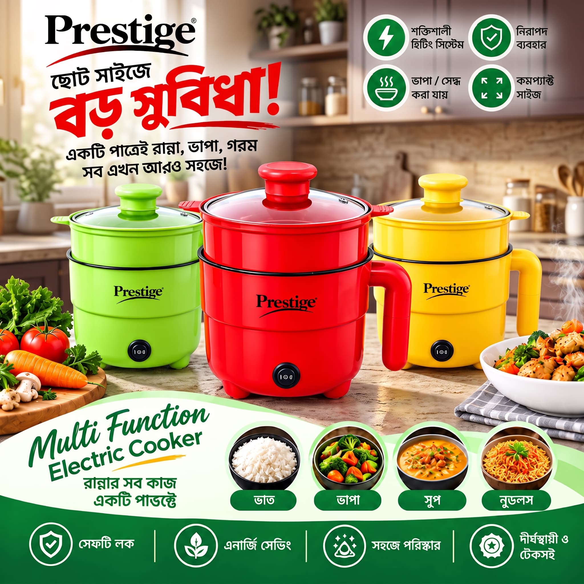 Prestige Electric Cooker
