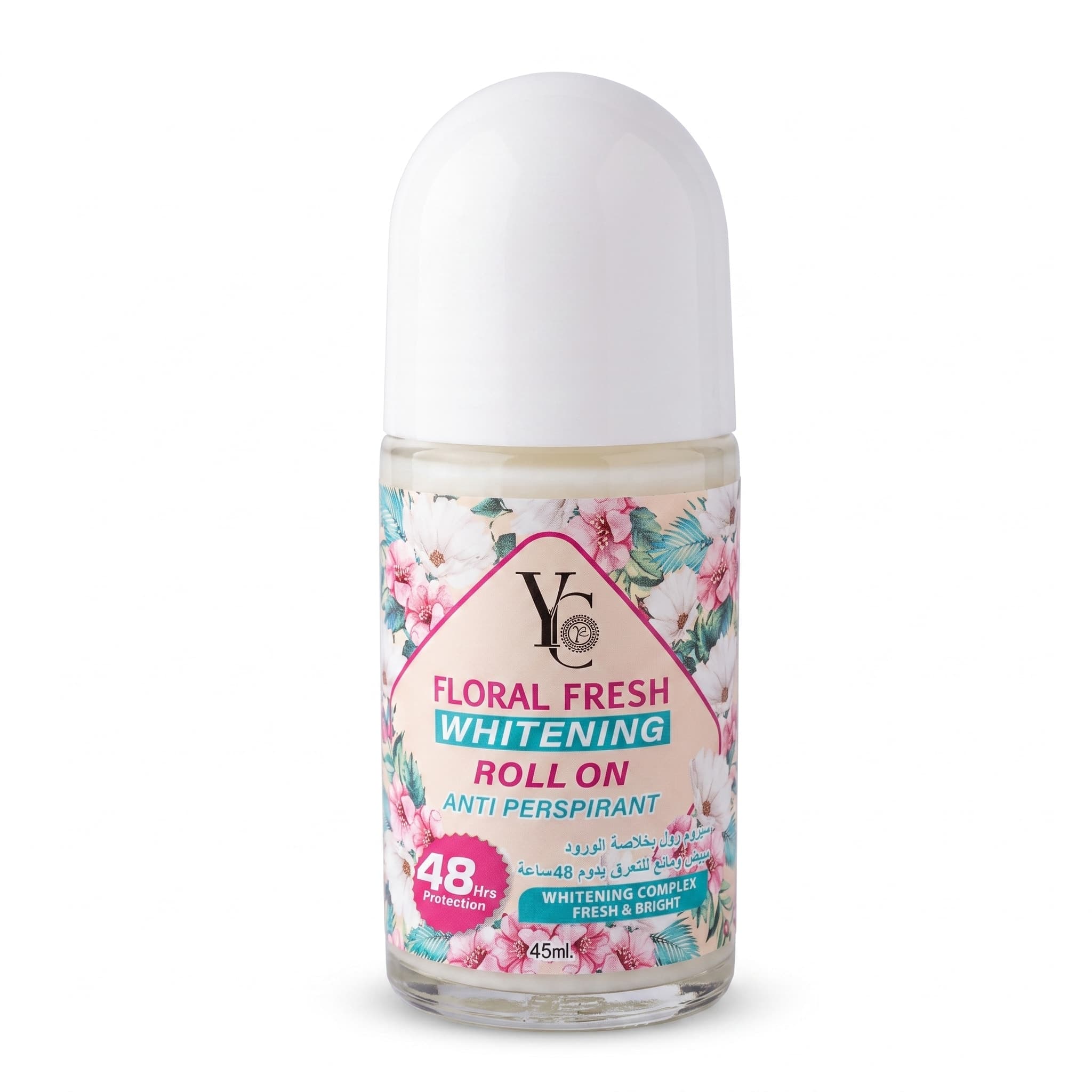YC Floral Fresh Whitening Roll On Anti-Perspirant 45ml