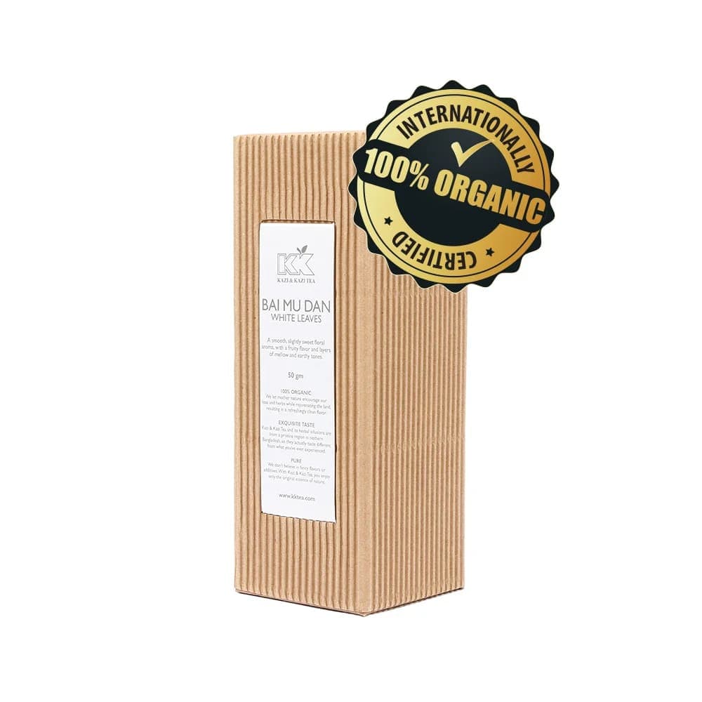 Kazi & Kazi Organic Bai Mu Dan Tea